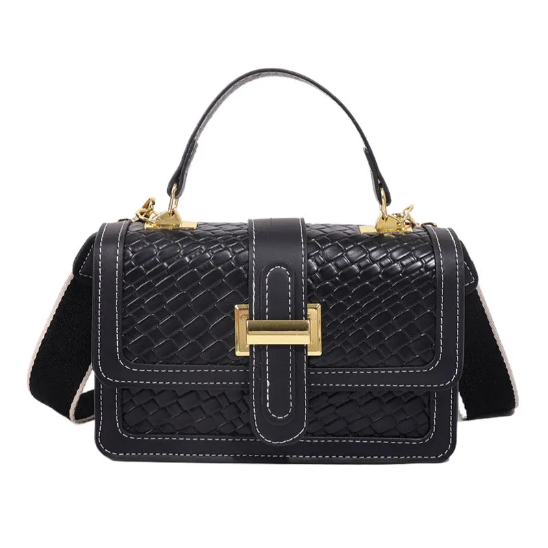 Wholesale Retro Fashion Simple Popular Hand-held Messenger Shoulder Small Square Bag