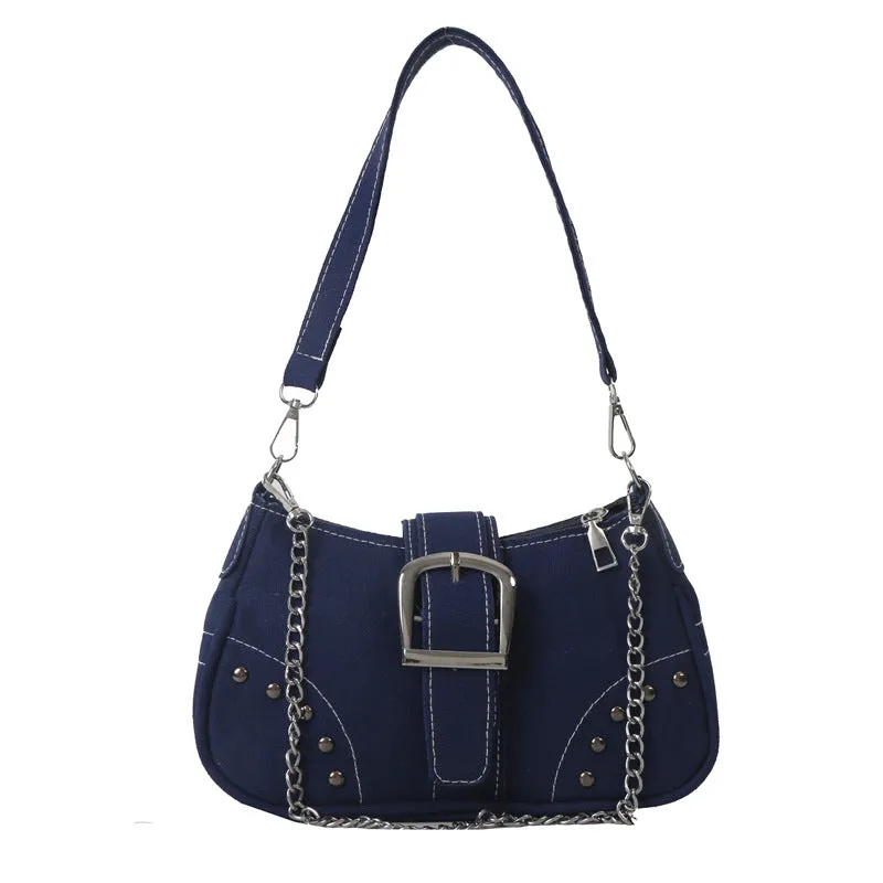 Wholesale Simple Canvas Messenger Shoulder Bag JDC-SD-HZD042
