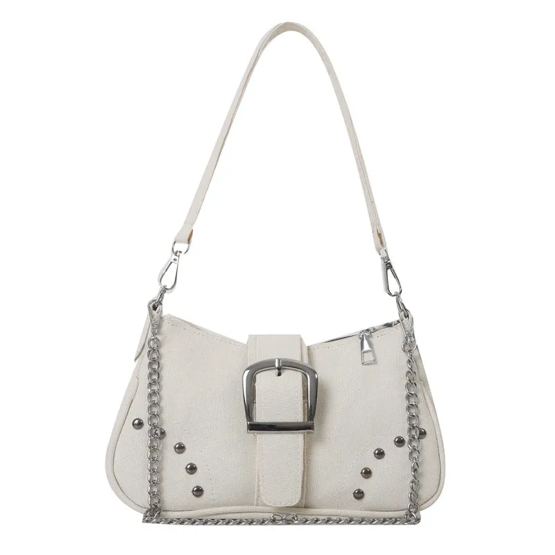 Wholesale Simple Canvas Messenger Shoulder Bag JDC-SD-HZD042