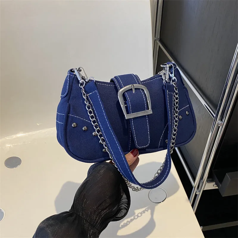 Wholesale Simple Canvas Messenger Shoulder Bag JDC-SD-HZD042