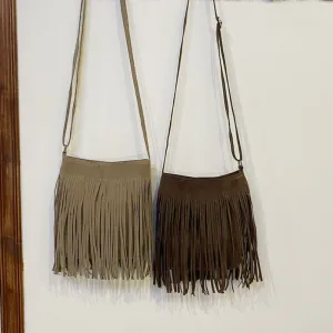 Wholesale Tassel Simple Popular Crossbody Bag