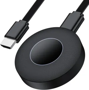 Wireless HDMI Display Dongle Adapter,No Need Any APP,No Setup, Streaming Video/Audio from Laptop,Tablet, PC, Smartphone to HDTV/Projector/Monitor, Support Android, iOS, Windows and MacOS
