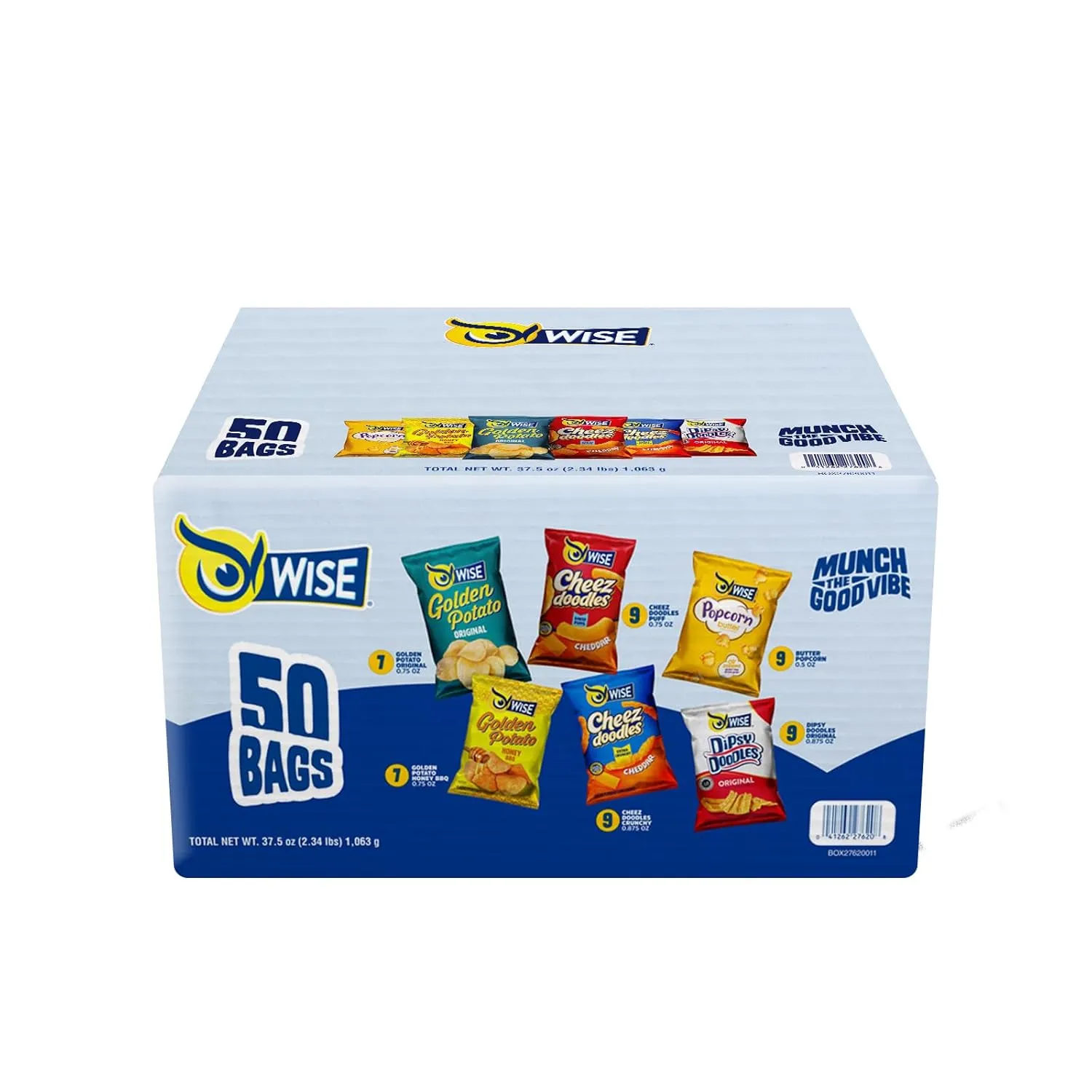 Wise Snacks. Grab & Snack 50 Variety Packs