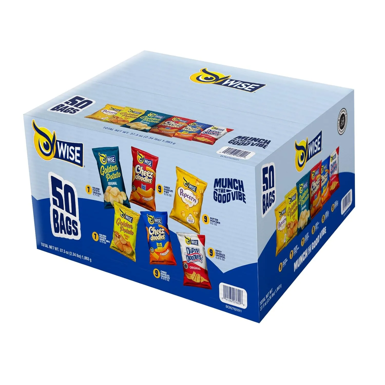 Wise Snacks. Grab & Snack 50 Variety Packs