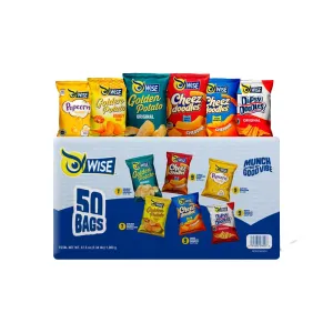 Wise Snacks. Grab & Snack 50 Variety Packs