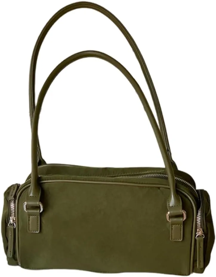 Women Bag Korean Styles Handbag All-matching Armpit Bag Simple Underarm Bag Nylon Shoulder Bag Shopping Bag for Daily