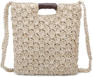 Women Fashion Linen Handbags Shoulder Bag Crossbody Bag