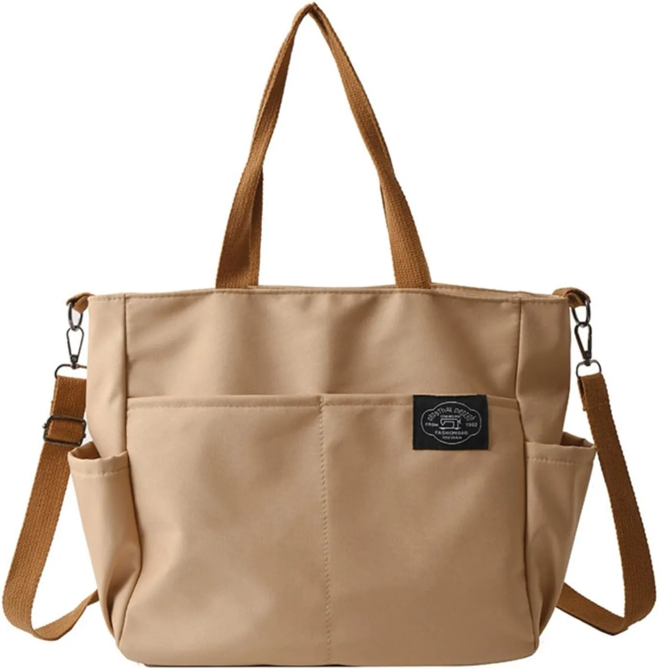 Women water proof Messenger Bags Nylon Solid Tote bag Preppy Style Crossbody Bags With Zipper