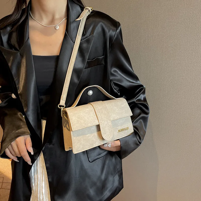 Women's Advanced Texture Niche Autumn Fashion Simple Crossbody Bags