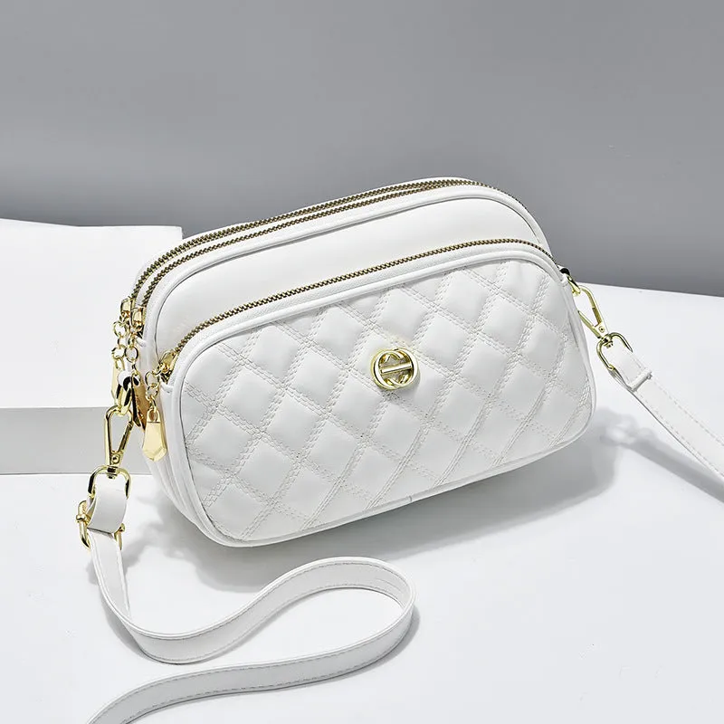 Women's Autumn Fashion Pouches Trendy Rhombus Crossbody Bags