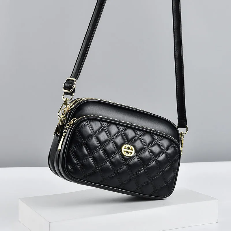 Women's Autumn Fashion Pouches Trendy Rhombus Crossbody Bags