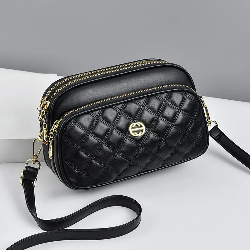 Women's Autumn Fashion Pouches Trendy Rhombus Crossbody Bags