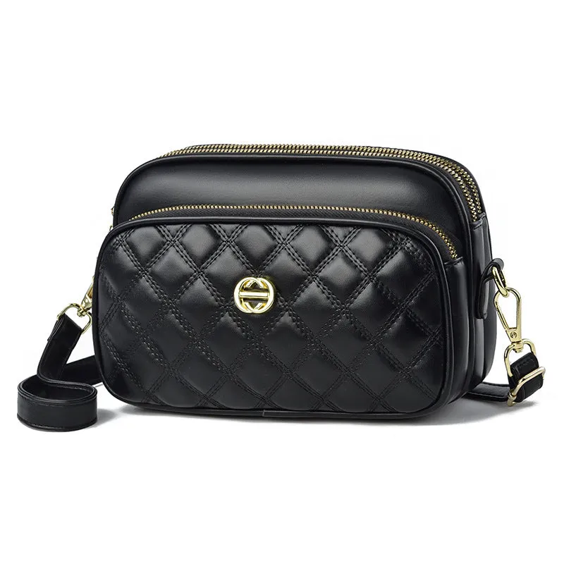 Women's Autumn Fashion Pouches Trendy Rhombus Crossbody Bags