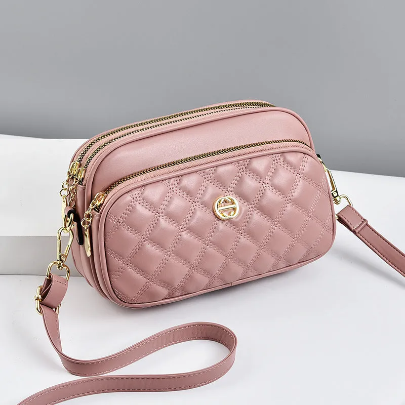 Women's Autumn Fashion Pouches Trendy Rhombus Crossbody Bags