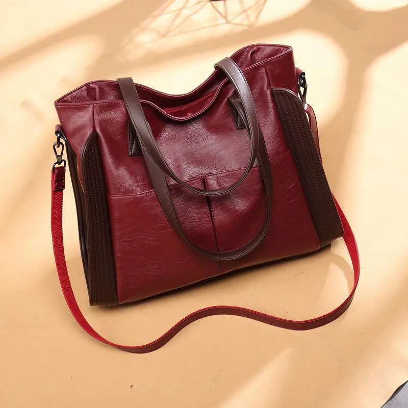 Women's Canvas Large Capacity Fashion Simple Shoulder Bags