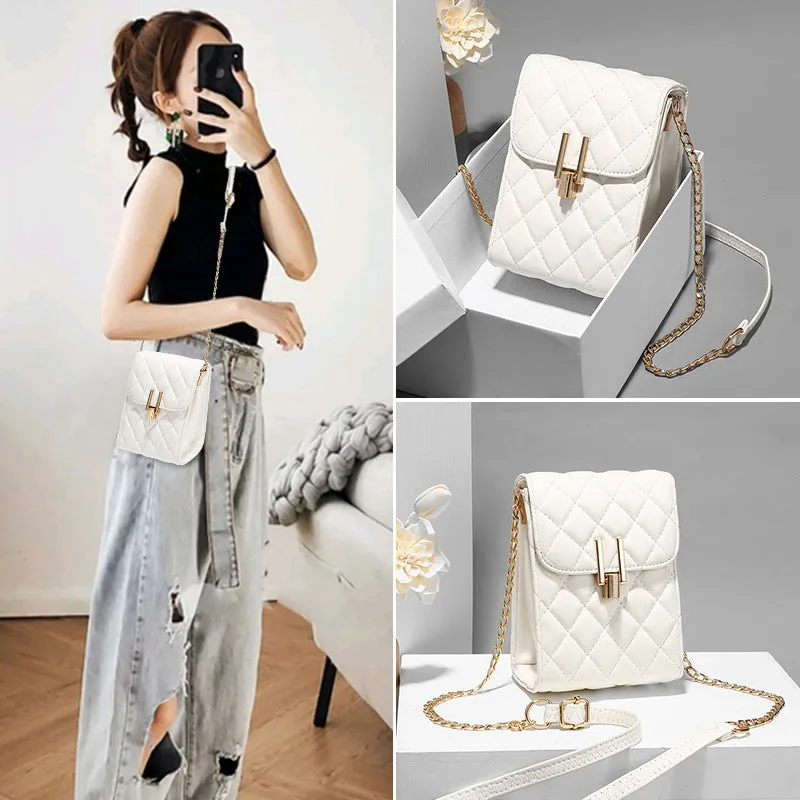 Women's Cell Summer Fashion Simple Chain Western Shoulder Bags