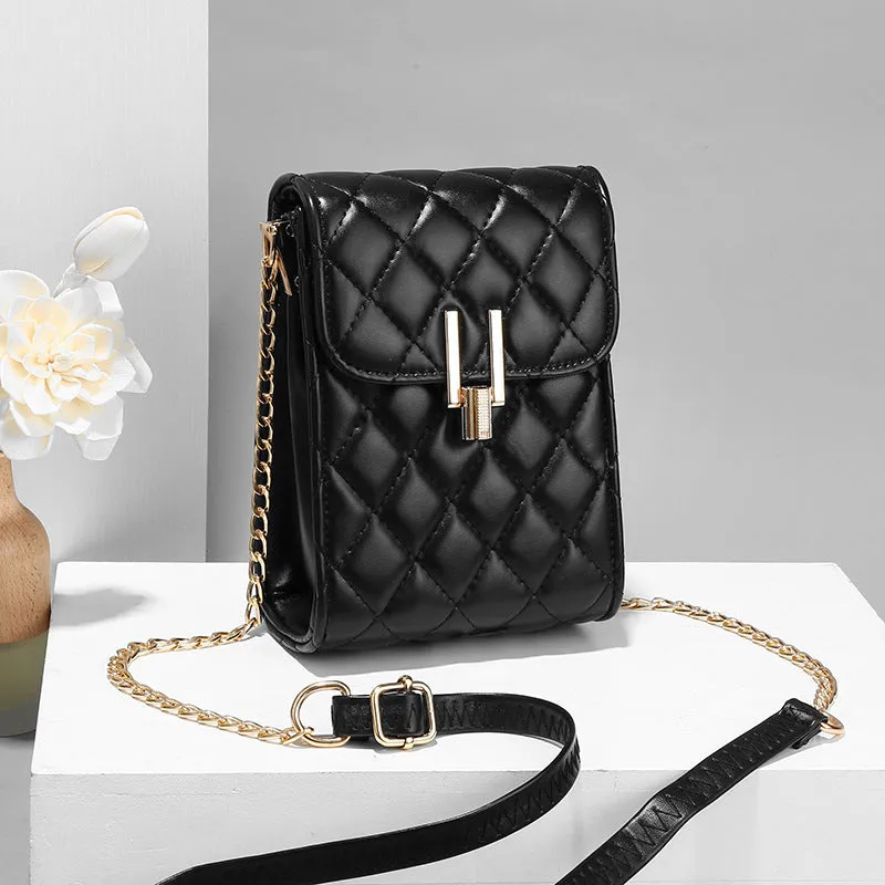 Women's Cell Summer Fashion Simple Chain Western Shoulder Bags