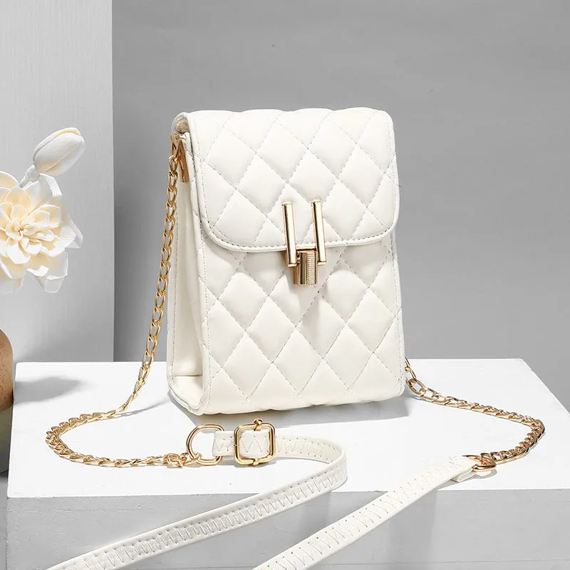 Women's Cell Summer Fashion Simple Chain Western Shoulder Bags