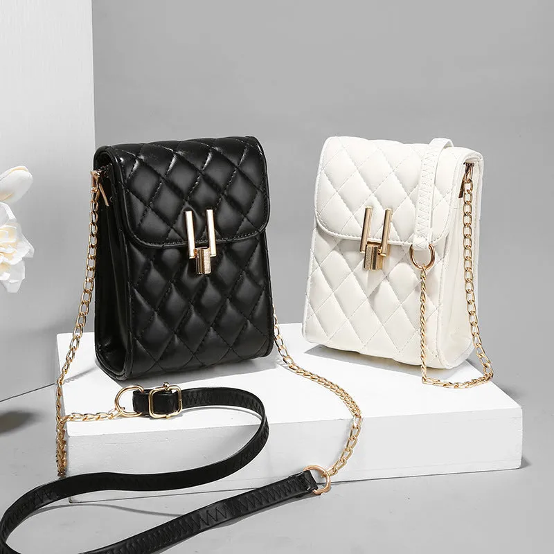 Women's Cell Summer Fashion Simple Chain Western Shoulder Bags