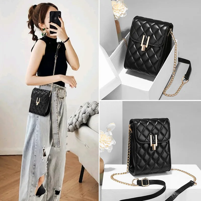 Women's Cell Summer Fashion Simple Chain Western Shoulder Bags