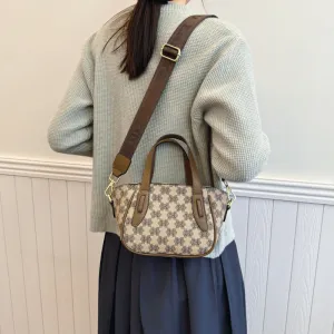 Women's Charming Cool French Retro Printed Shoulder Bags