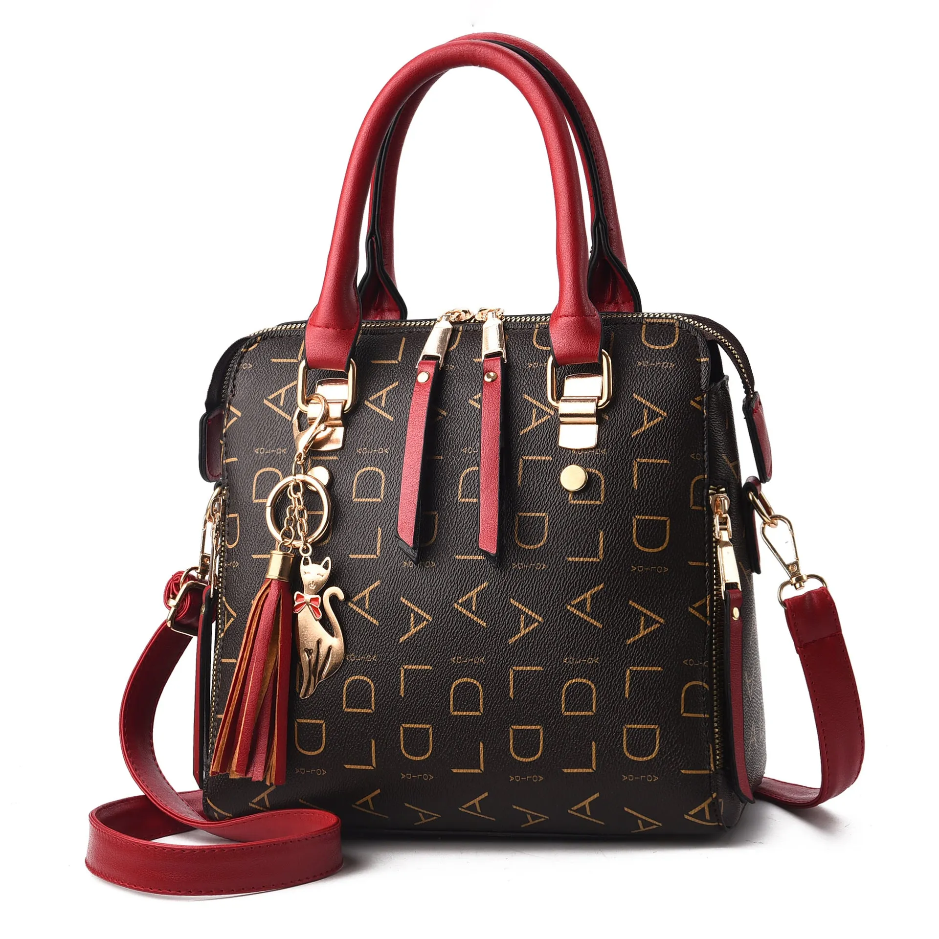 Women's Fashion Big Simple Mother Style Shoulder Bags