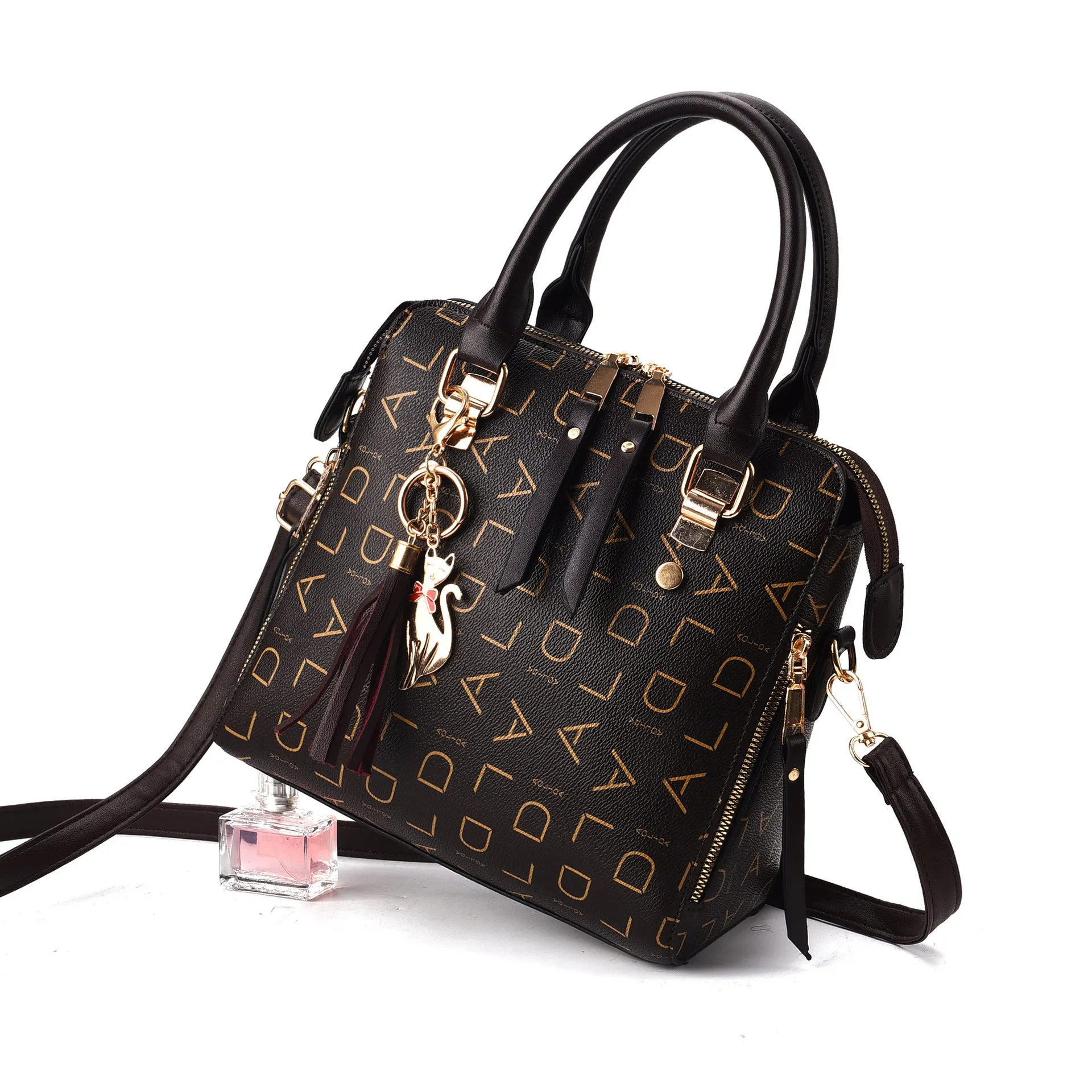 Women's Fashion Big Simple Mother Style Shoulder Bags