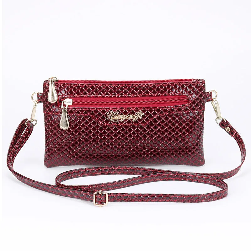 Women's Fashion Clutch Pouch Simple Mobile Shoulder Bags