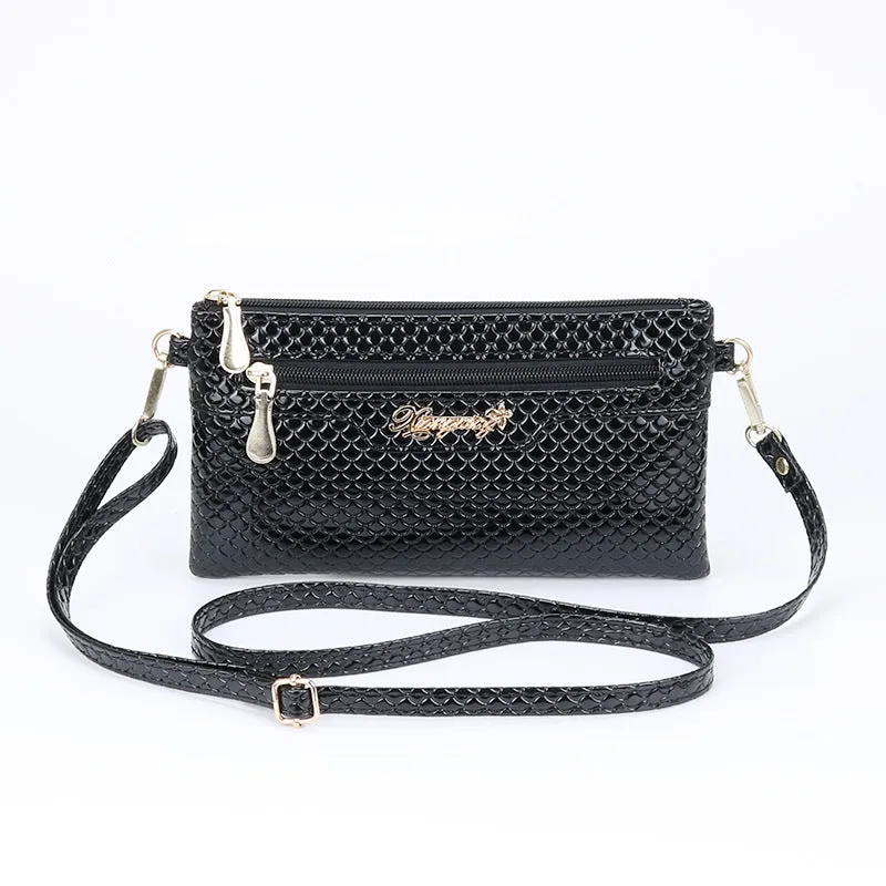 Women's Fashion Clutch Pouch Simple Mobile Shoulder Bags