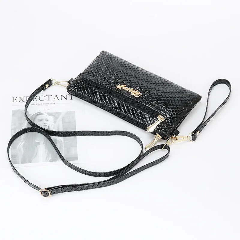 Women's Fashion Clutch Pouch Simple Mobile Shoulder Bags