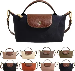 Women's Fashion Colorblock Mini Crossbody Bag, Match Handbag with Adjustable Strap, Vintage Solid Color Square Purse