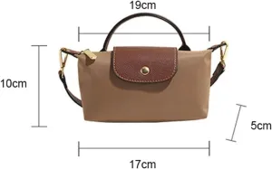 Women's Fashion Colorblock Mini Crossbody Bag Simple Flap Crossbody Bag Single Shoulder Crossbody Handbag