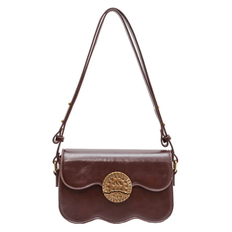 Women's Fashion Contrast Color Simple Western Style Bags