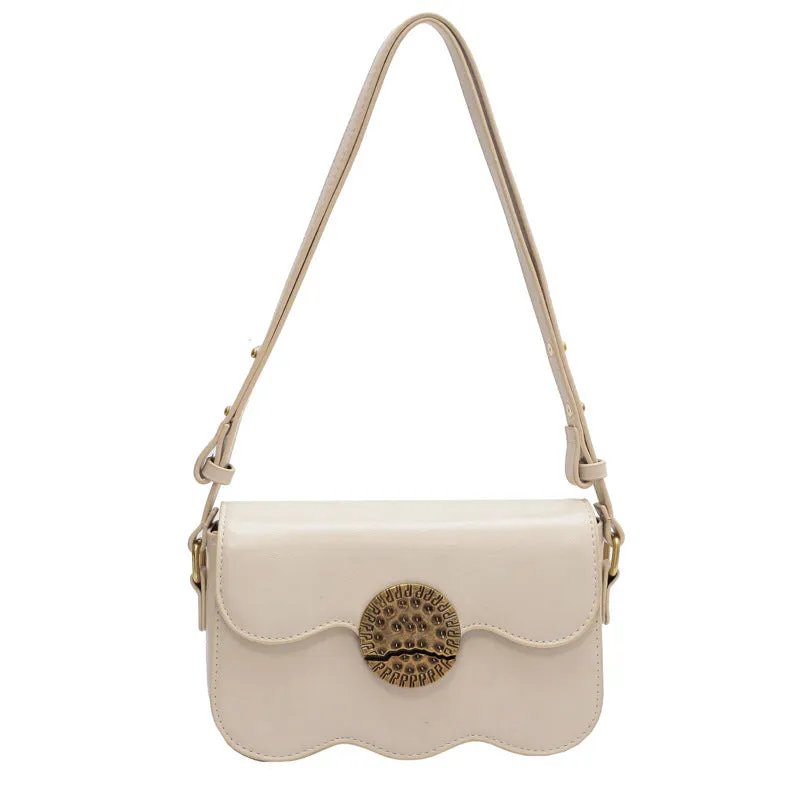 Women's Fashion Contrast Color Simple Western Style Bags