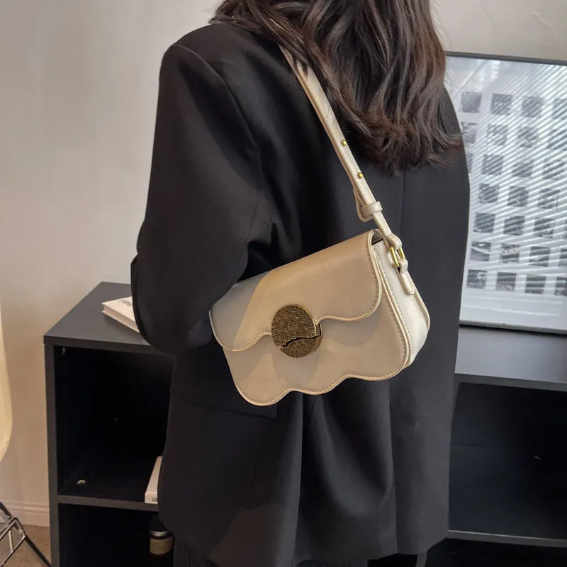 Women's Fashion Contrast Color Simple Western Style Bags