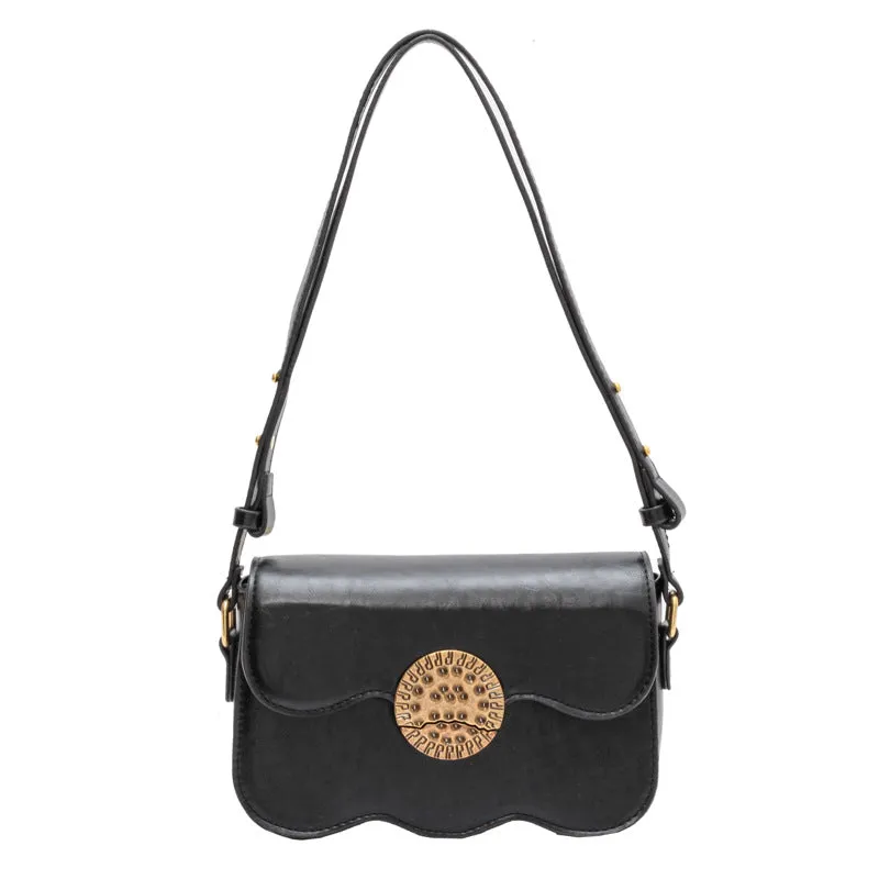 Women's Fashion Contrast Color Simple Western Style Bags