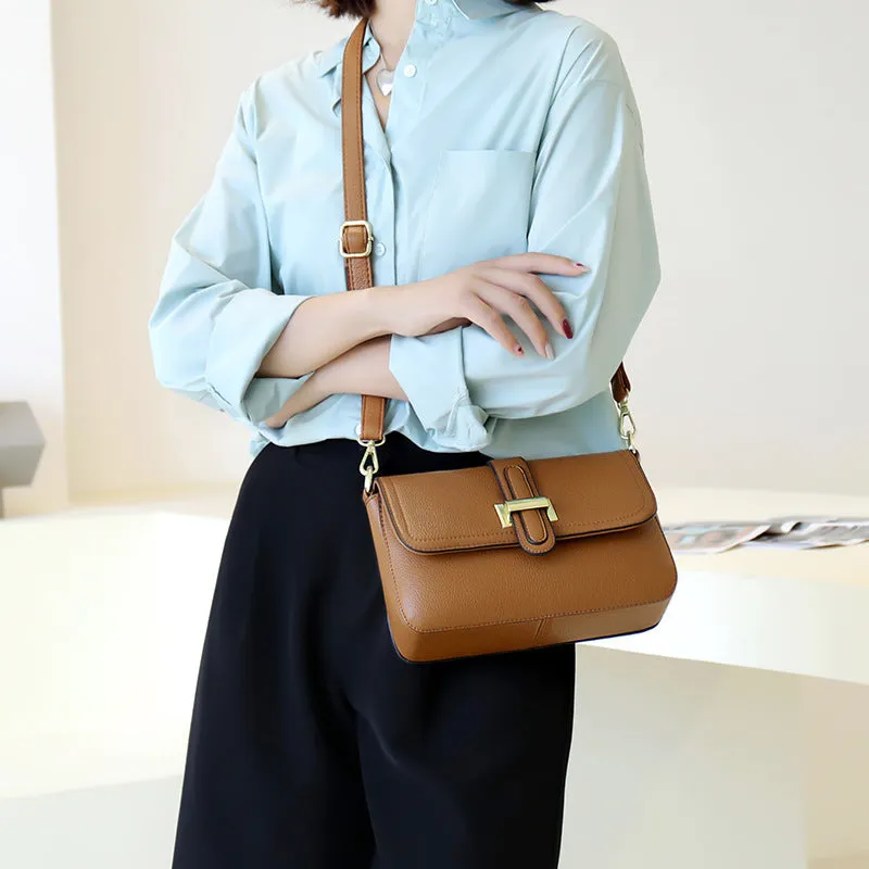 Women's Fashion Fashionable Texture Soft Leather Crossbody Bags