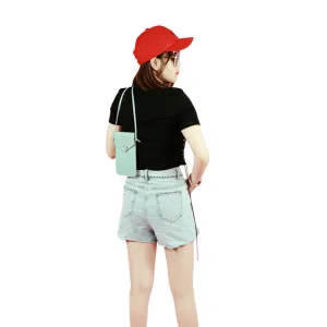Women's Fashion Leather Touch Screen Mobile Retro Phone Bags