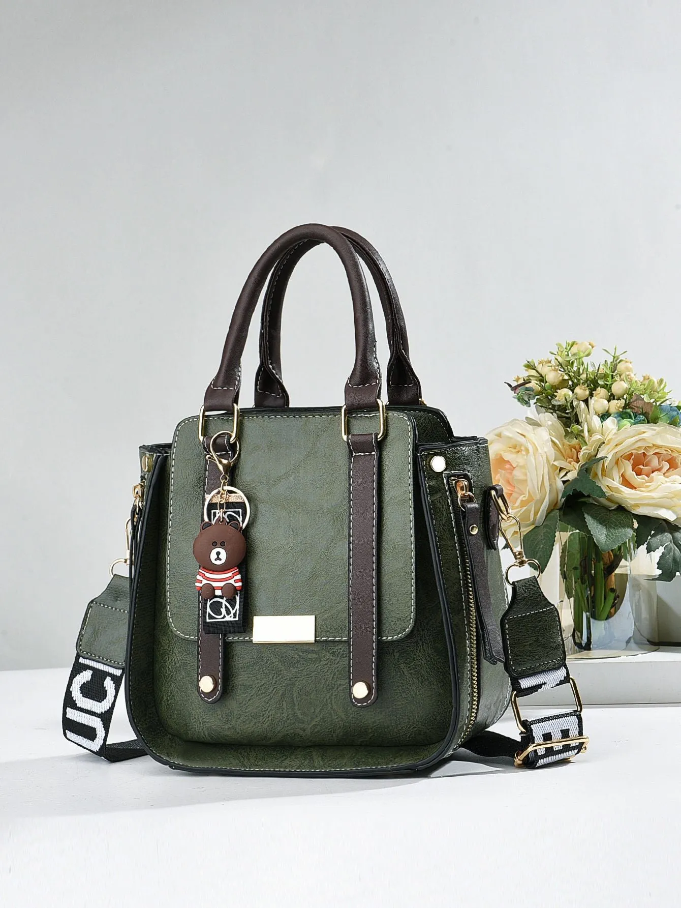 Women's Fashion Retro Korean Style Simple Elegant Bags