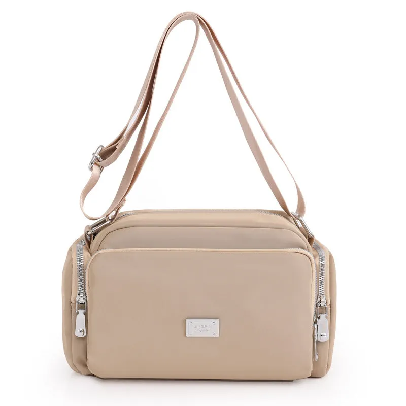 Women's Fashion Simple Korean Style Solid Crossbody Bags