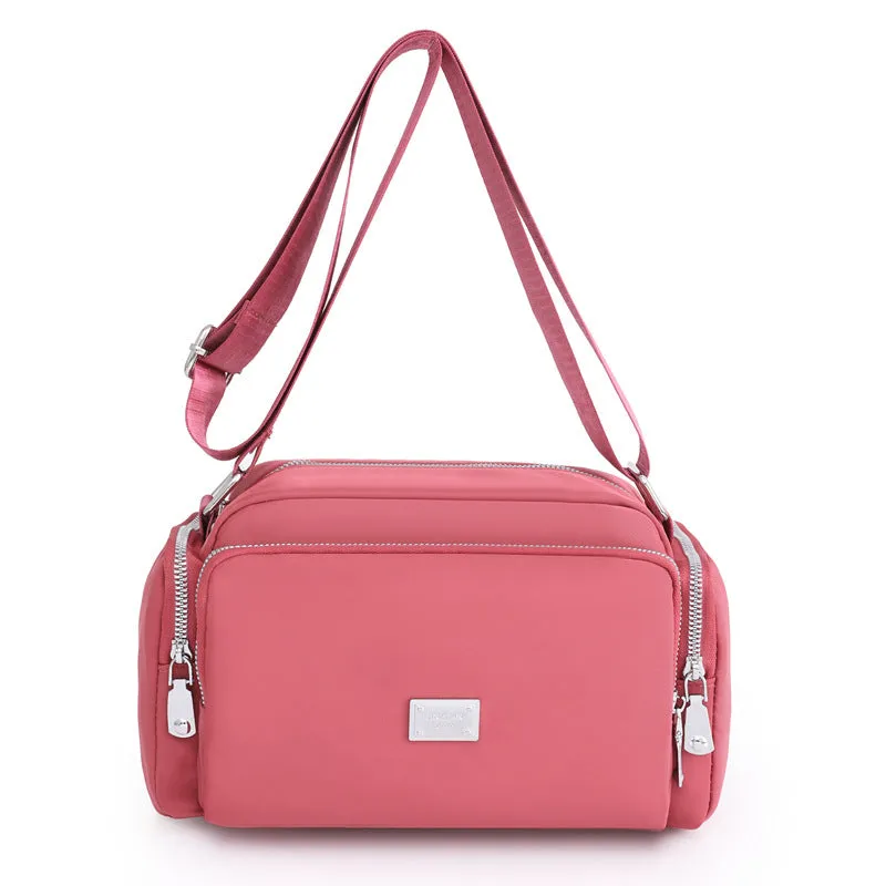 Women's Fashion Simple Korean Style Solid Crossbody Bags