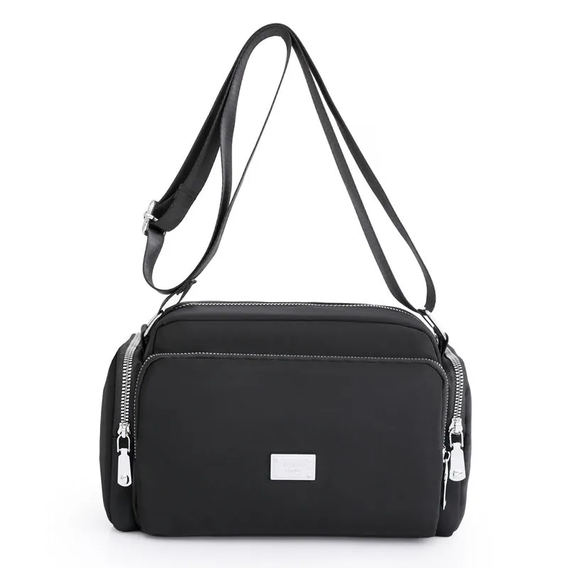 Women's Fashion Simple Korean Style Solid Crossbody Bags