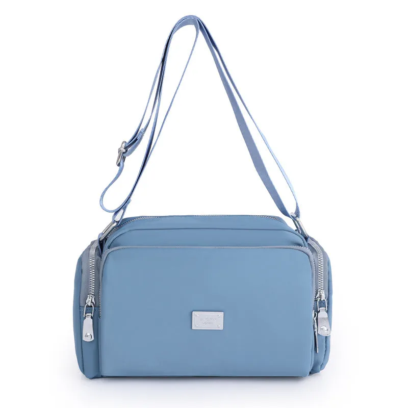 Women's Fashion Simple Korean Style Solid Crossbody Bags
