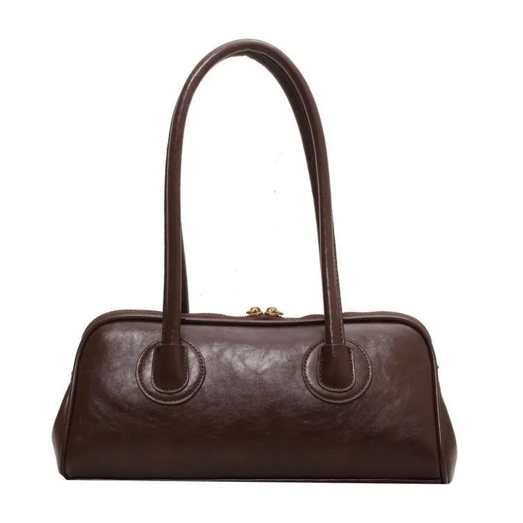 Women's Fashionable Fashion Underarm High-grade Hand-held Baguette Shoulder Bags