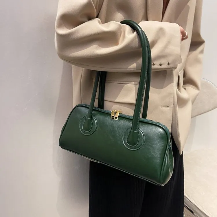 Women's Fashionable Fashion Underarm High-grade Hand-held Baguette Shoulder Bags