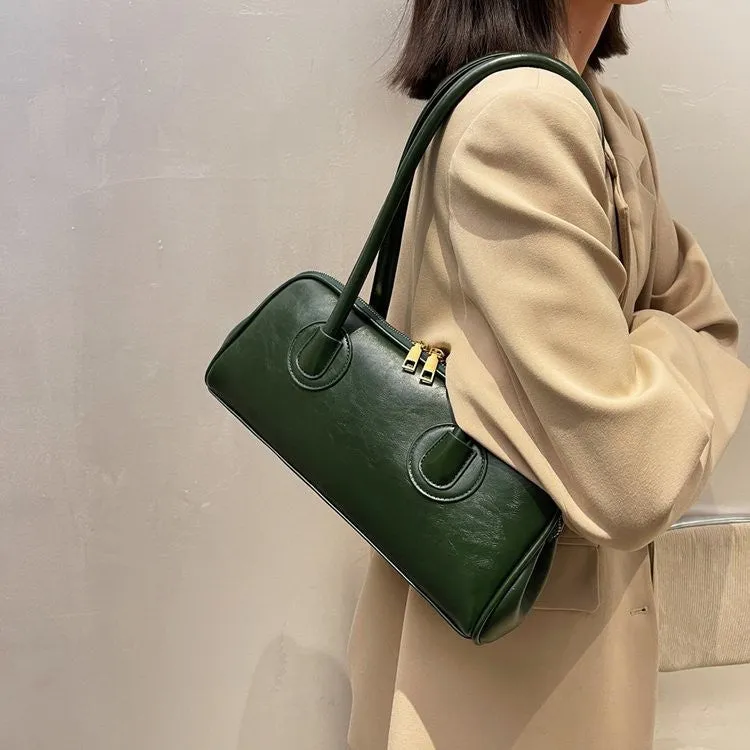 Women's Fashionable Fashion Underarm High-grade Hand-held Baguette Shoulder Bags