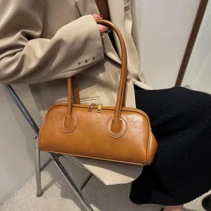 Women's Fashionable Fashion Underarm High-grade Hand-held Baguette Shoulder Bags