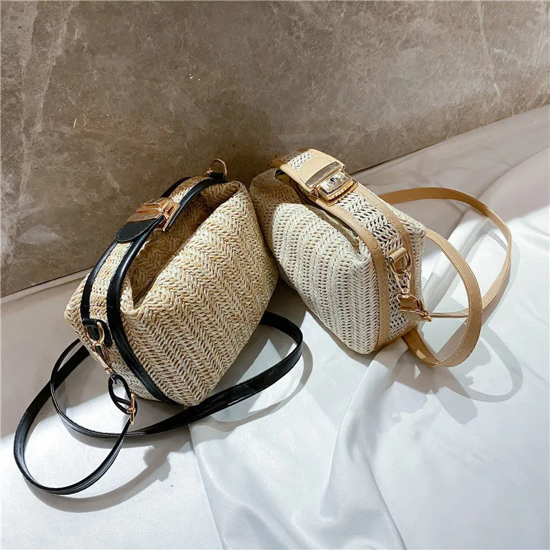 Women's Fashionable Korean Style Simple Fresh Shoulder Bags
