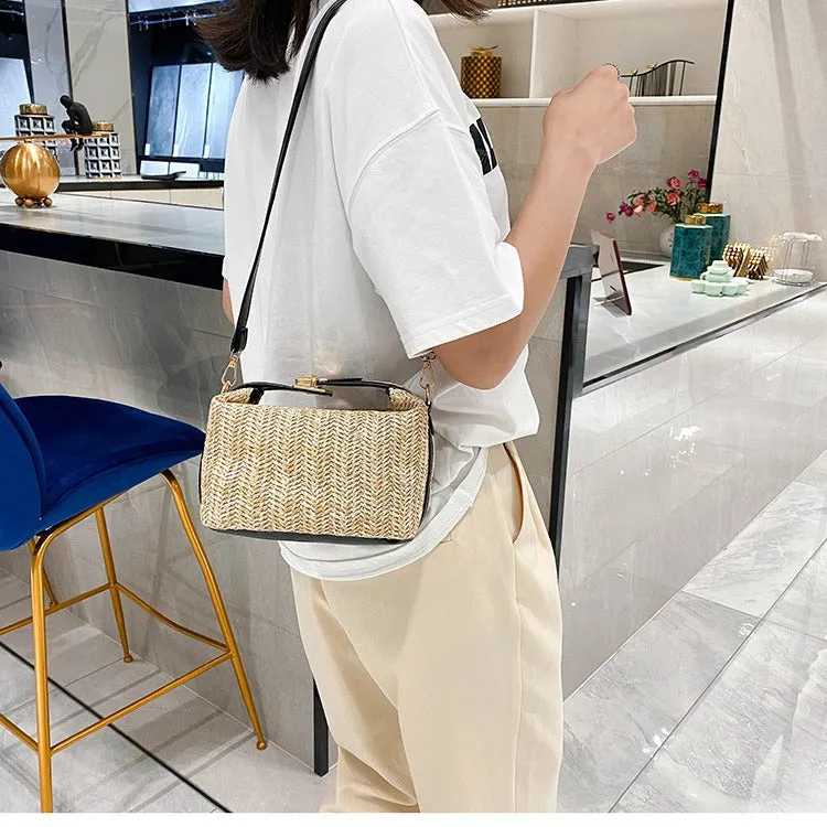 Women's Fashionable Korean Style Simple Fresh Shoulder Bags