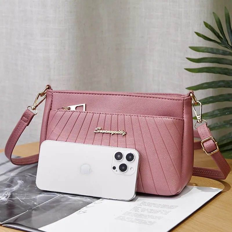 Women's Fashionable Rhombus Large Capacity Elegant Mom Crossbody Bags